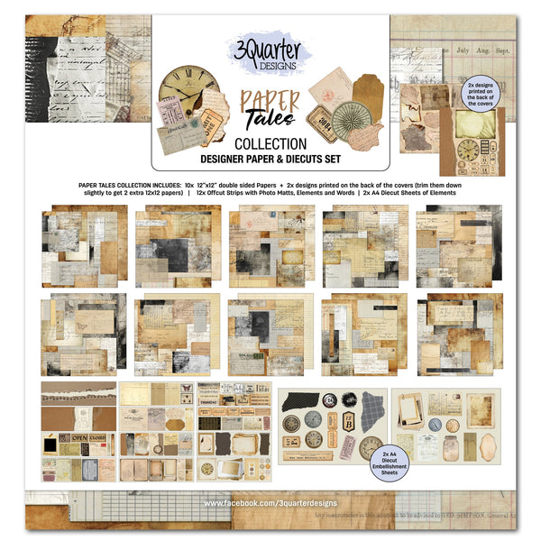 Paper Tales 12x12 Paper Pack & Die-cuts Set