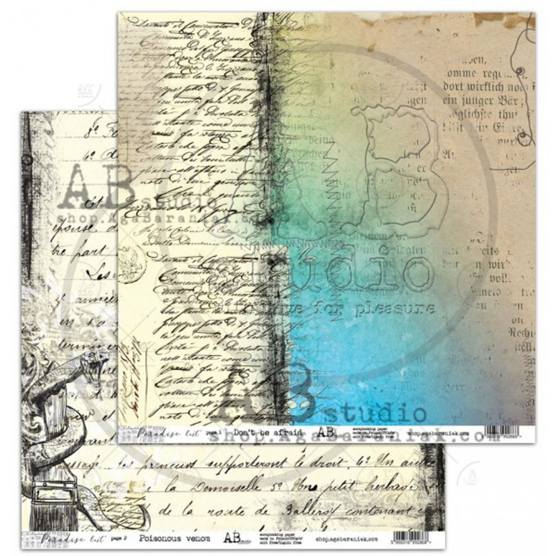 Paradise Lost 12x12 Double-Sided Paper Set