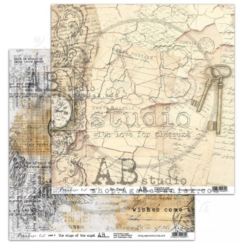 Paradise Lost 12x12 Double-Sided Paper Set