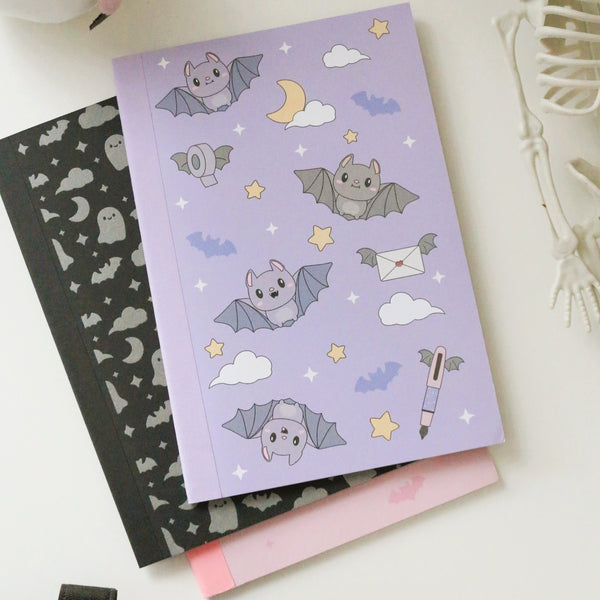 Pastel Halloween A5 Notebook Trio | Sweet Kawaii Design x Esterbrook {coming soon!}