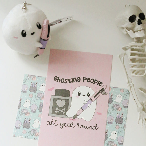 Boo-Anne Ghost Plushy  | Sweet Kawaii Design x Esterbrook {coming soon!}