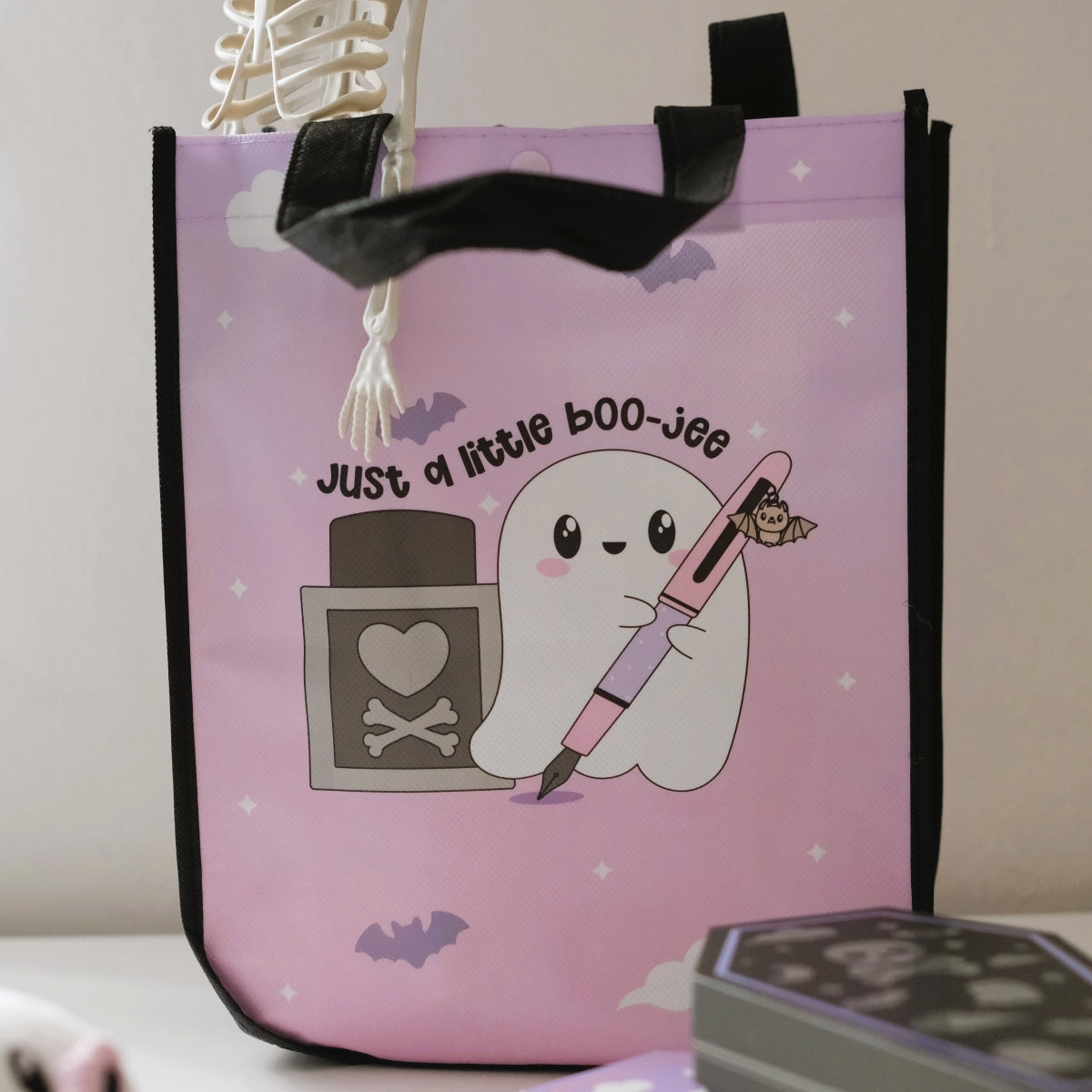 Pastel Halloween Tote Bag | Sweet Kawaii Design x Esterbrook {coming soon!}