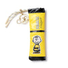 Peanuts-themed pen case with Charlie Brown on a yellow background.