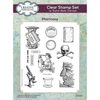 Pharmacy 6x8 Clear Stamp Set {retired} | Taylor Made Journals