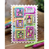 Postal Bits A7 Clear Stamp Set No. 1380