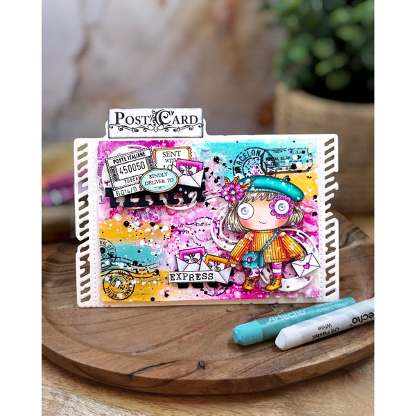 Postal Bits A7 Clear Stamp Set No. 1380