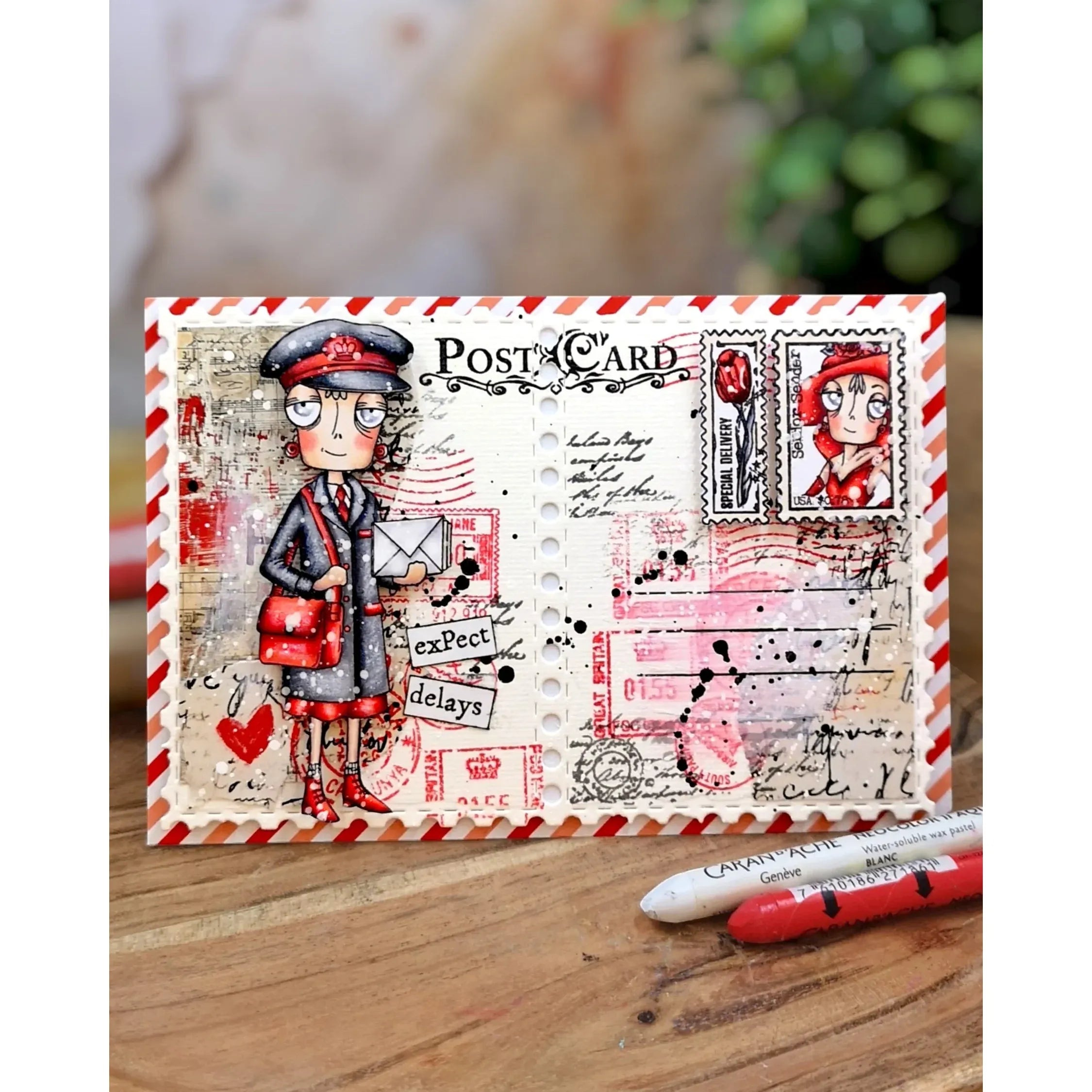Royal Dispatch Series A7 Clear Stamp Set No. 1444