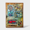 Miniature Postage Stamps A7 Clear Stamp Set No. 1443
