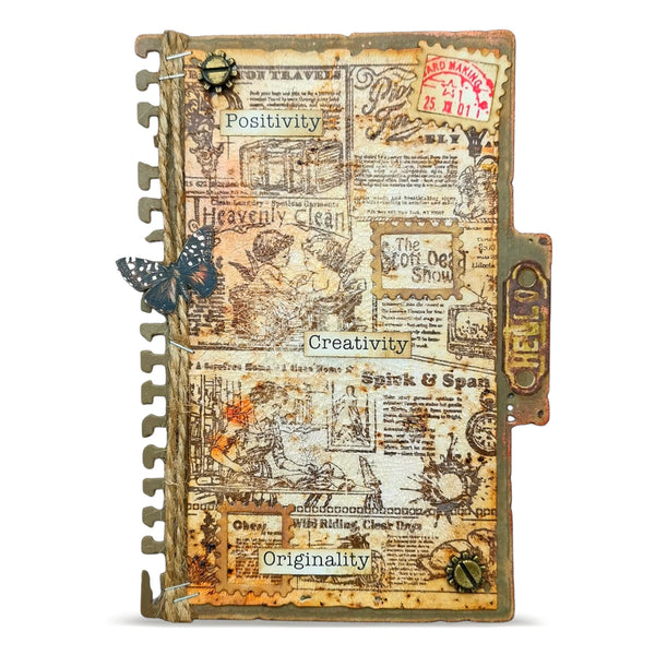 The Daily News A7 Background Stamp No. 1342