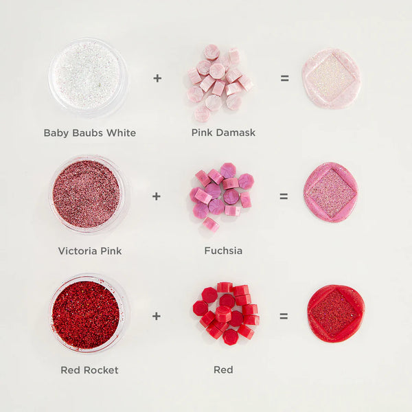 Fuchsia Wax Beads