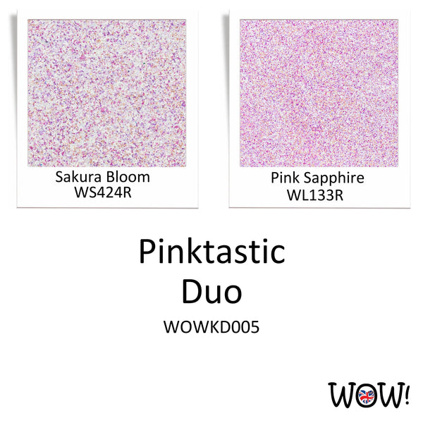 Pinktastic Duo Embossing Powders | Brennan Keane