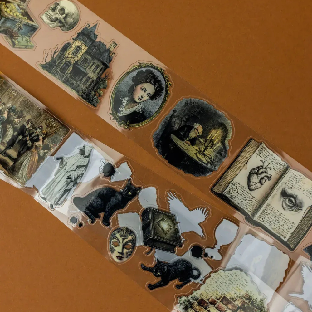 Poe Kiss-Cut Transparent Tape