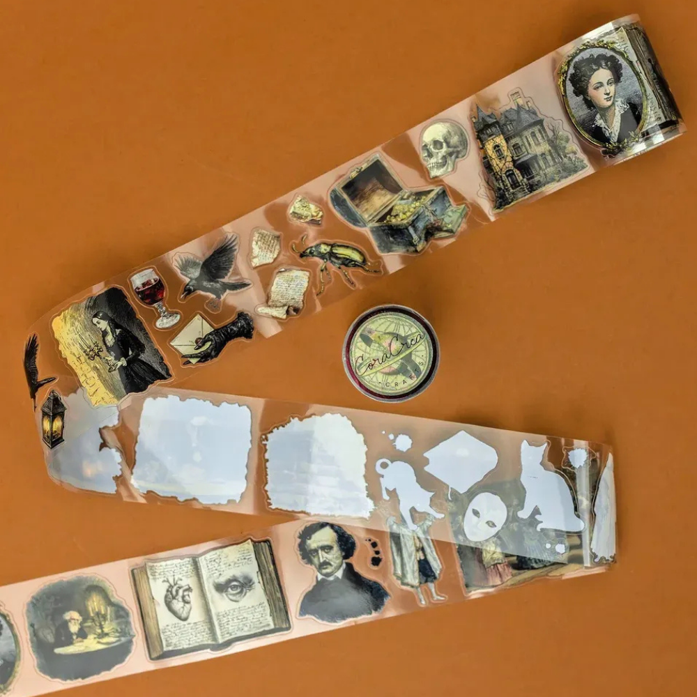 Poe Kiss-Cut Transparent Tape