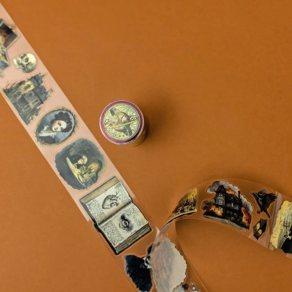 Poe Kiss-Cut Transparent Tape