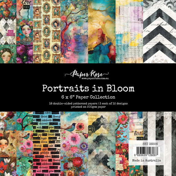 Portraits in Bloom 6x6 Paper Collection