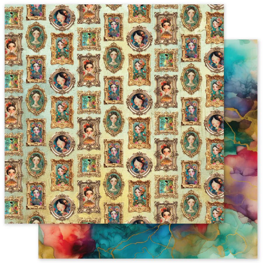 Portraits in Bloom 12x12 Double-Sided Cardstock Singles