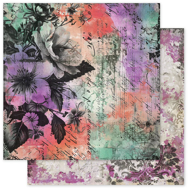 Portraits in Bloom 12x12 Double-Sided Cardstock Singles