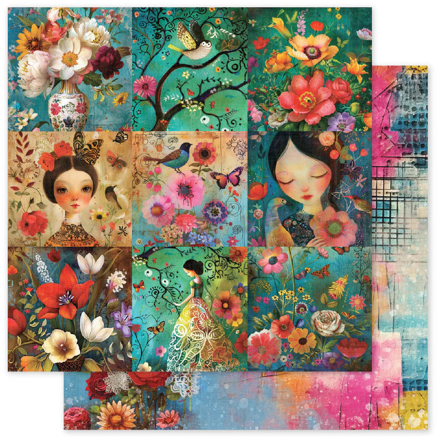 Portraits in Bloom 6x6 Paper Collection