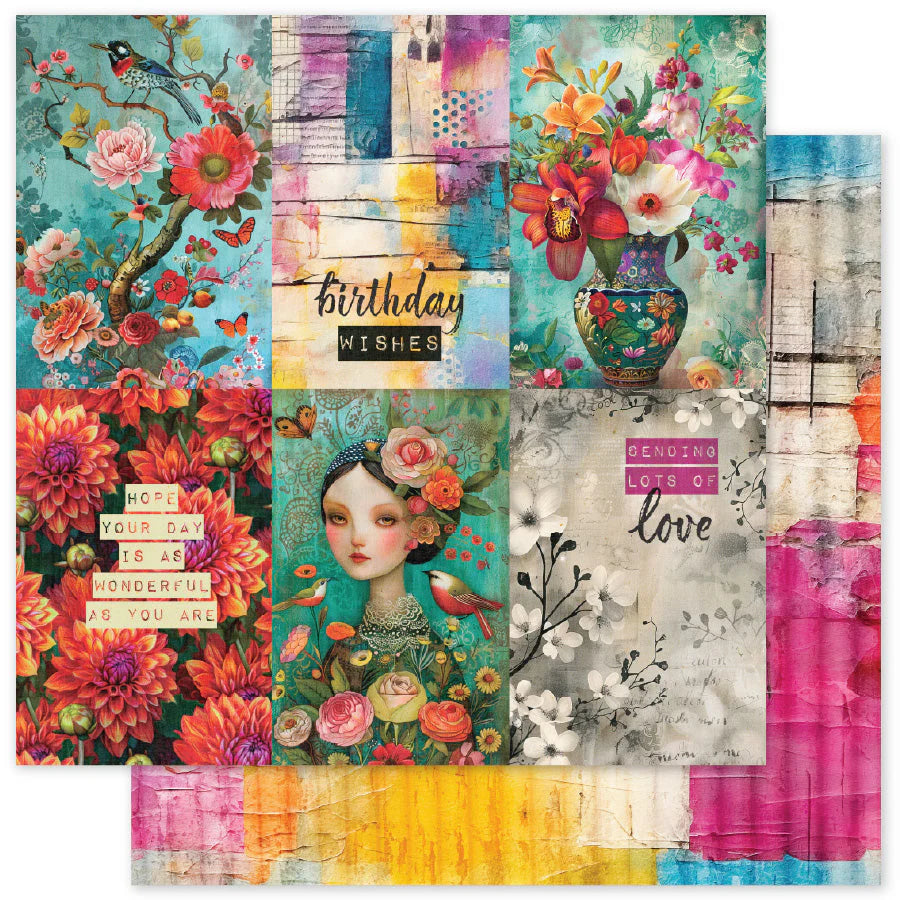 Portraits in Bloom 6x6 Paper Collection