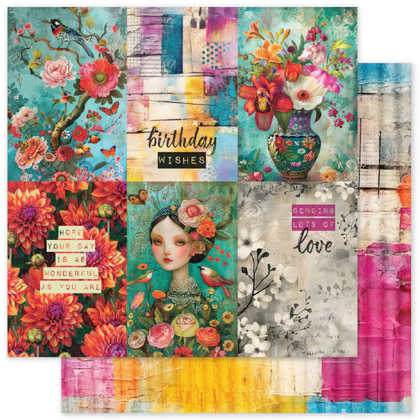 Portraits in Bloom 6x6 Paper Collection