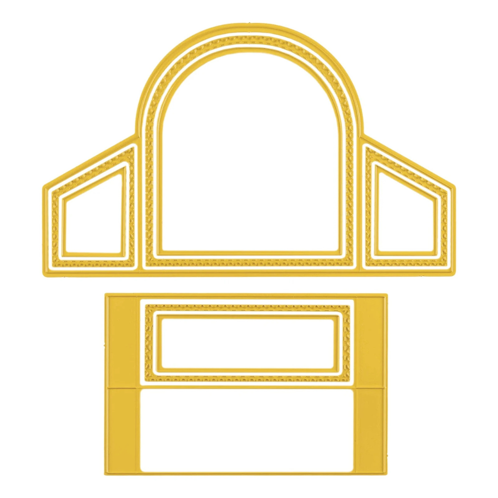 Postal Edges Cutting Die Set