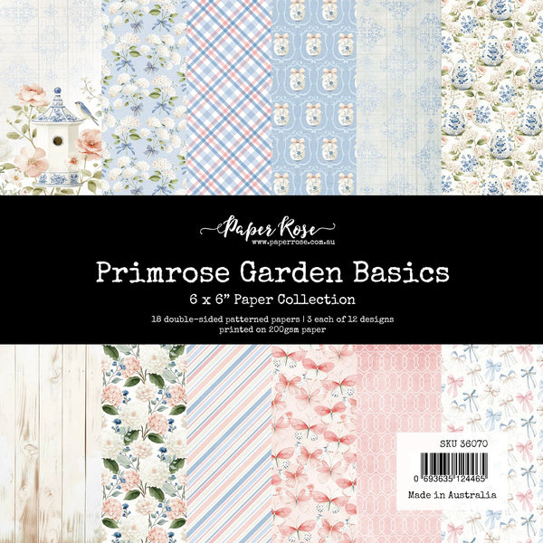 Primrose Garden Basics 6x6 Paper Collection