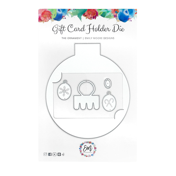 Ornament Gift Card Holder Die
