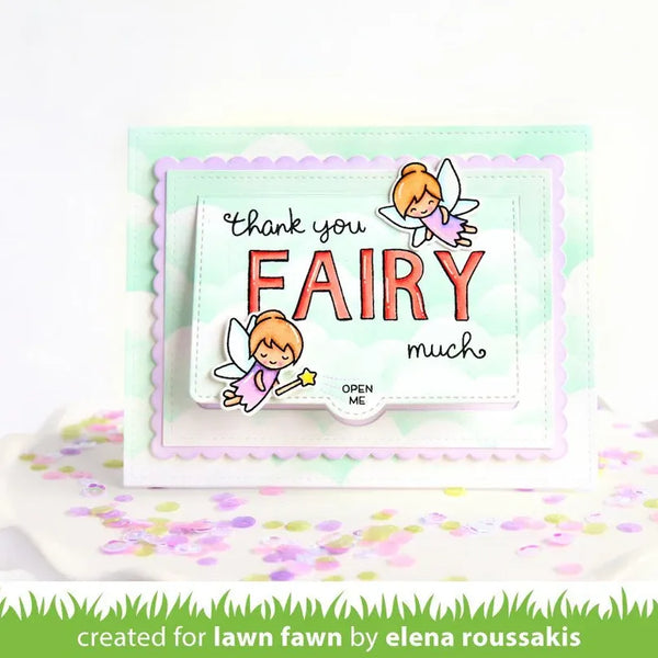 Push Here Clear Stamp Set