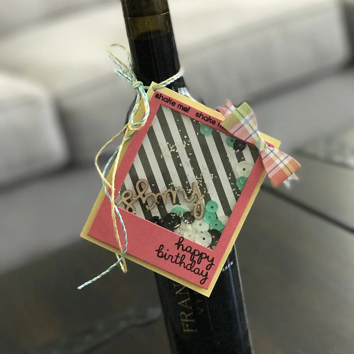 Push Here Clear Stamp Set