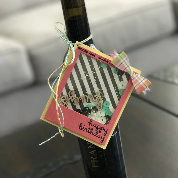 Push Here Clear Stamp Set