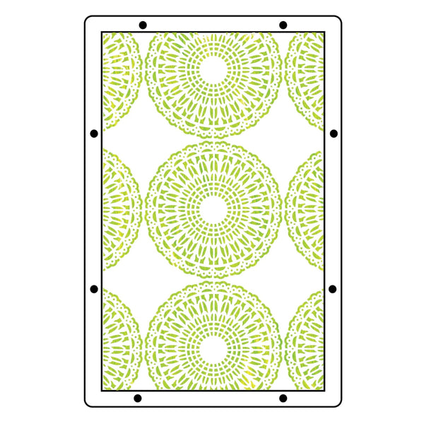 Stitches A5 Stamp + Stencil Set | Mark Montano