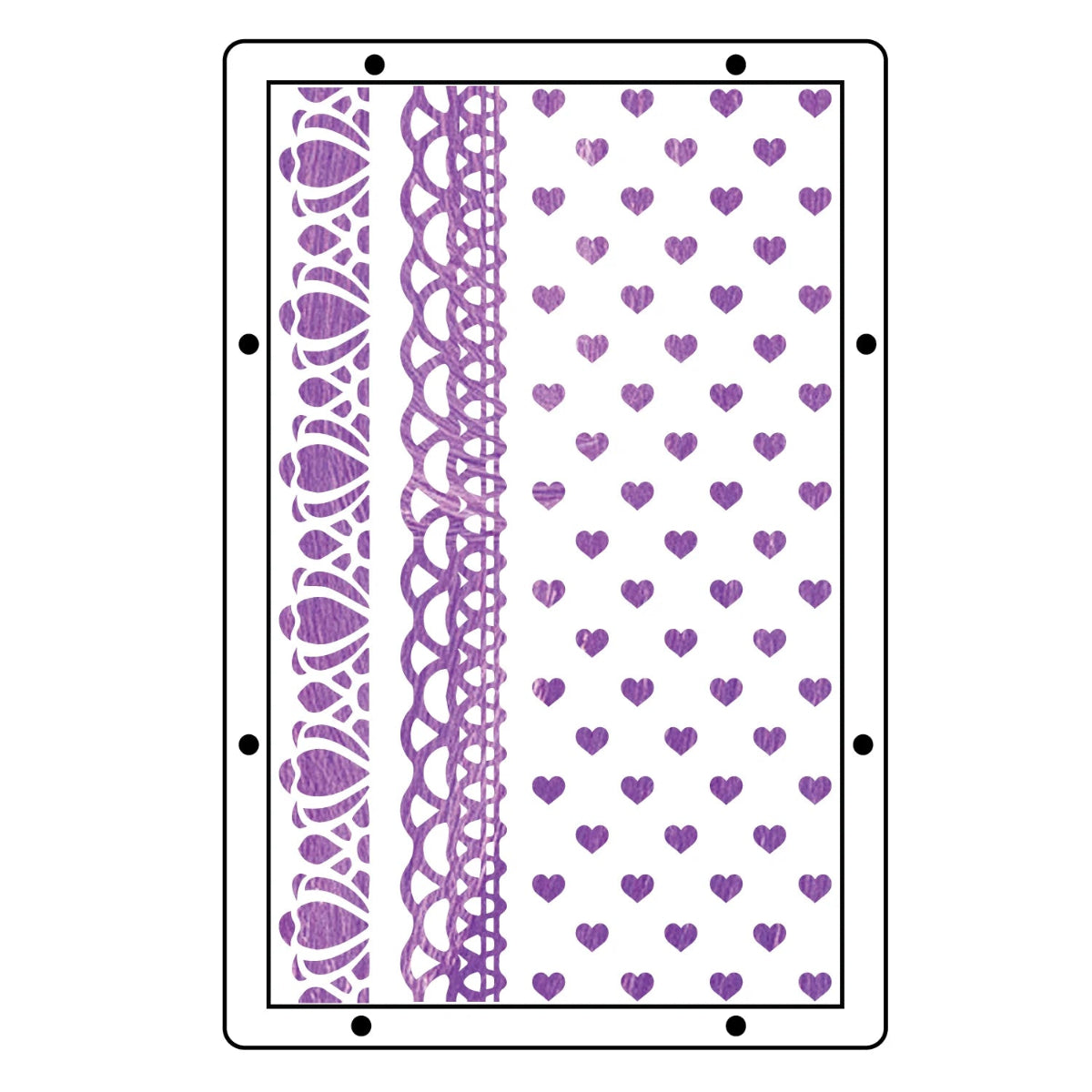 Stitches A5 Stamp + Stencil Set | Mark Montano