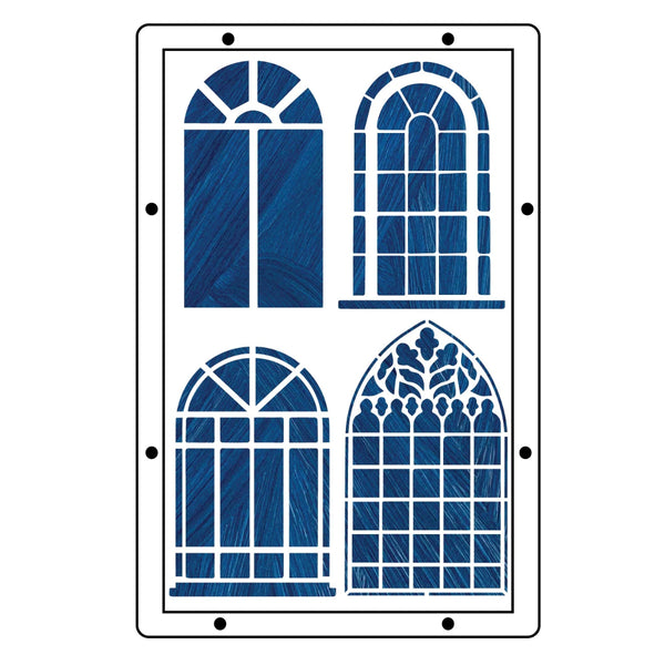 Weather Wonder A5 Stamp + A5 Stencil Set | Mark Montano