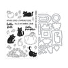 Hide and Peek Stamp & Cut — product contents