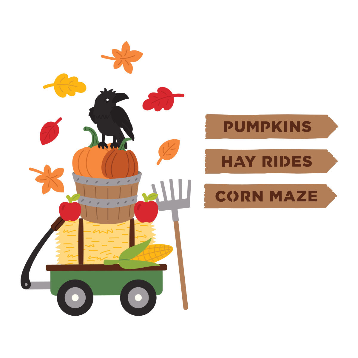 Harvest Days Etched Dies by Allison Frazier — additional product view 3
