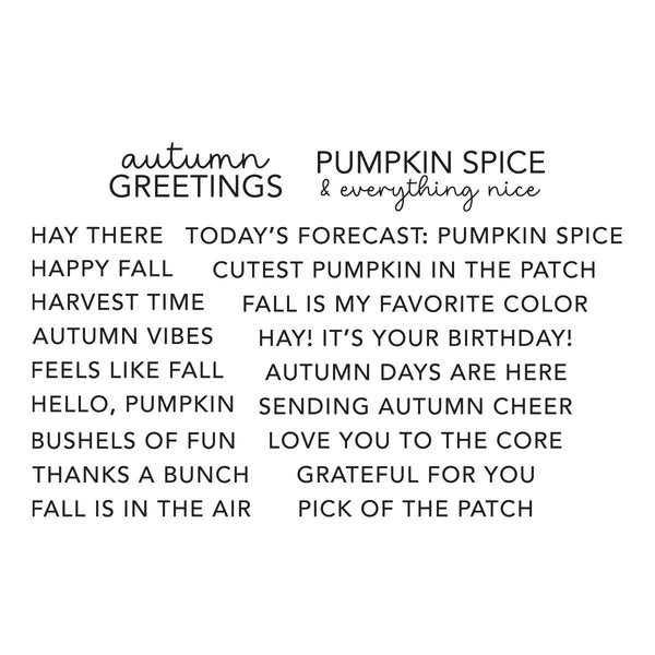All About Fall Clear Stamp Set by Allison Frazier — additional product view 3