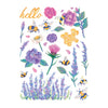 Bees & Florals Hero Transfers