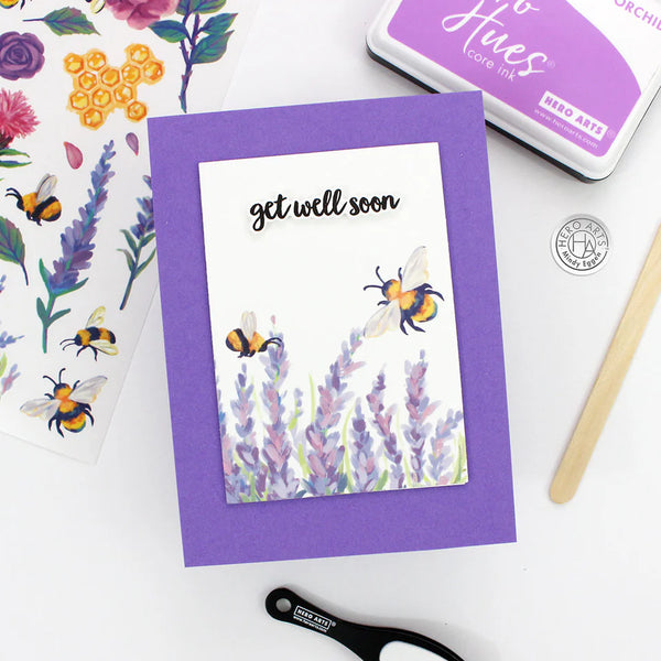 Bees & Florals Hero Transfers