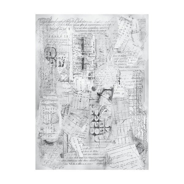 Antique Collage Background Transfers
