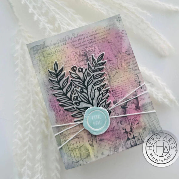 Antique Collage Background Transfers