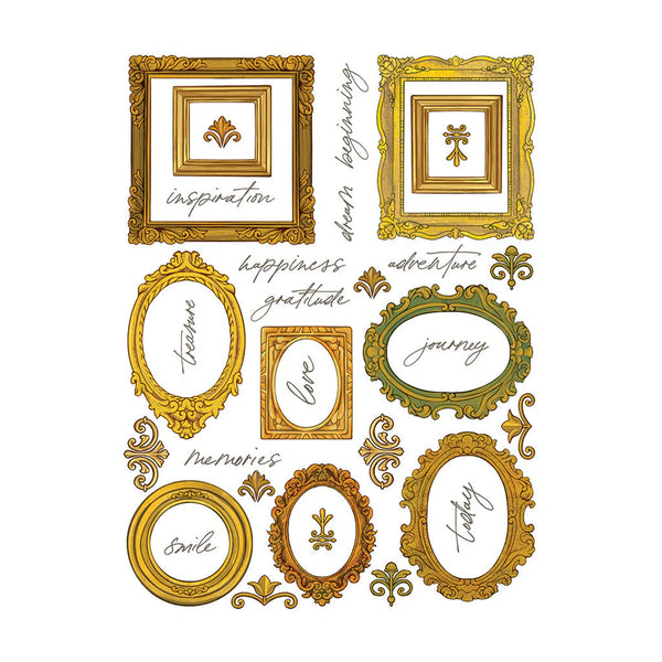 Ornate Frames Rub-ons