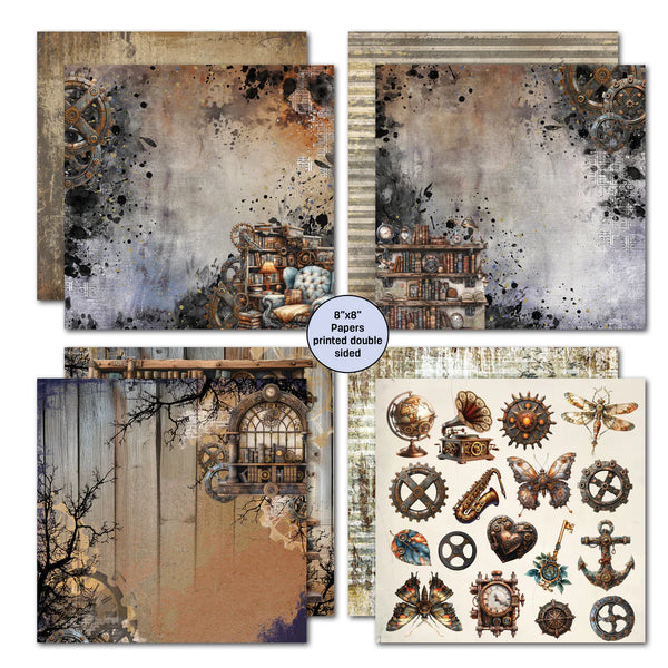 Rustic Tinkerer 8x8 Paper Pack