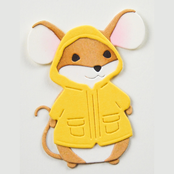 Rainy Day Mouse Craft Die Set