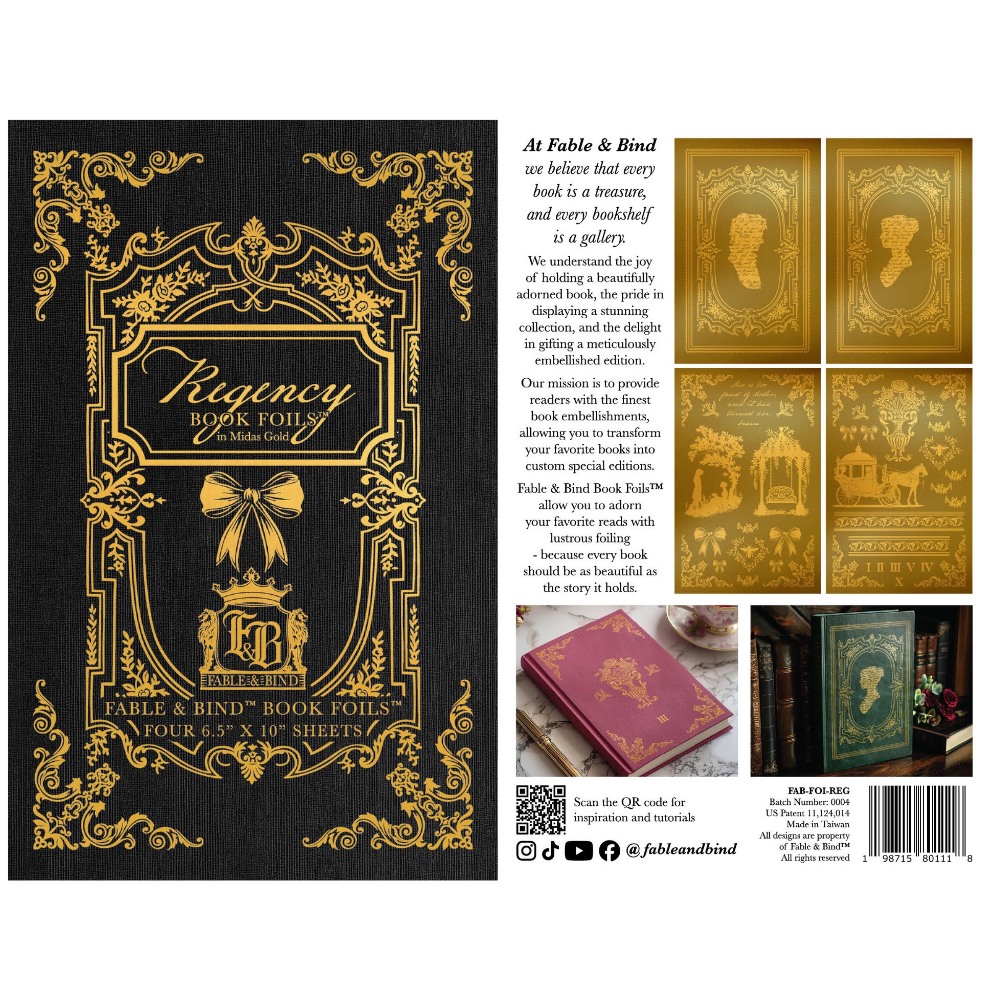 Regency Book Foils