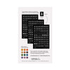 Retro Flipboard Alphabet Sticker Sheets