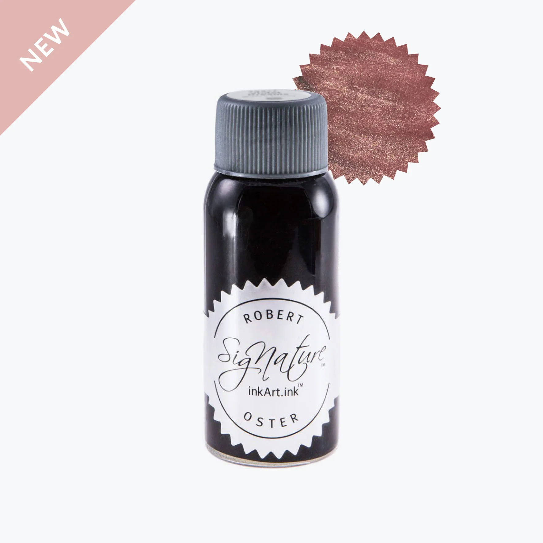 Or Rose Antiqua {Shimmy} | Encre Signature Robert Oster {50 mL}