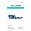 With Sympathy Layered Sentiment Die Set