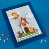 Whimsical Houses Etched Dies | Vicky Papaioannou