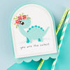 Make a Wish Arch Labels Etched Dies | Monster Birthday Collection