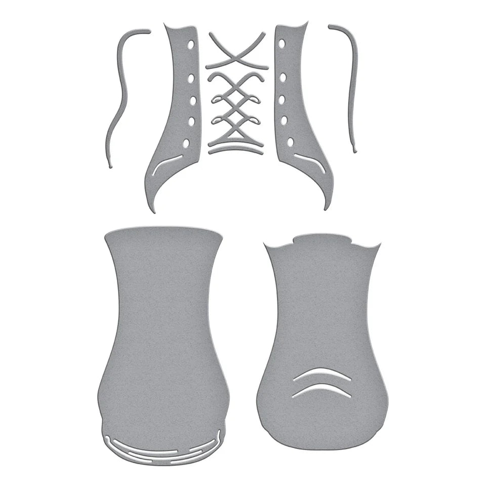 Wander Boots Etched Dies | Storytelling Collection